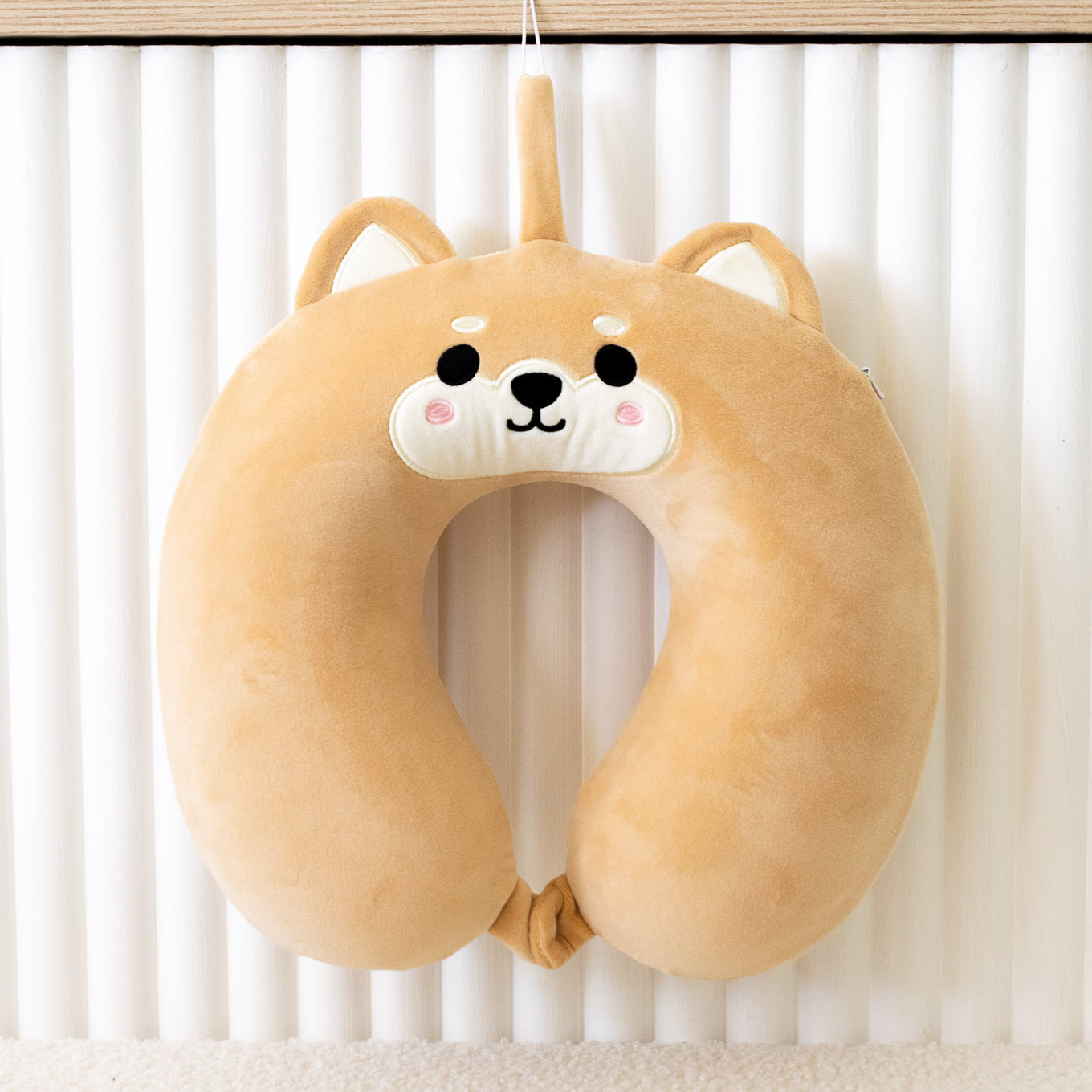 Coussin de voyage Shiba Inu à Mémoire de forme