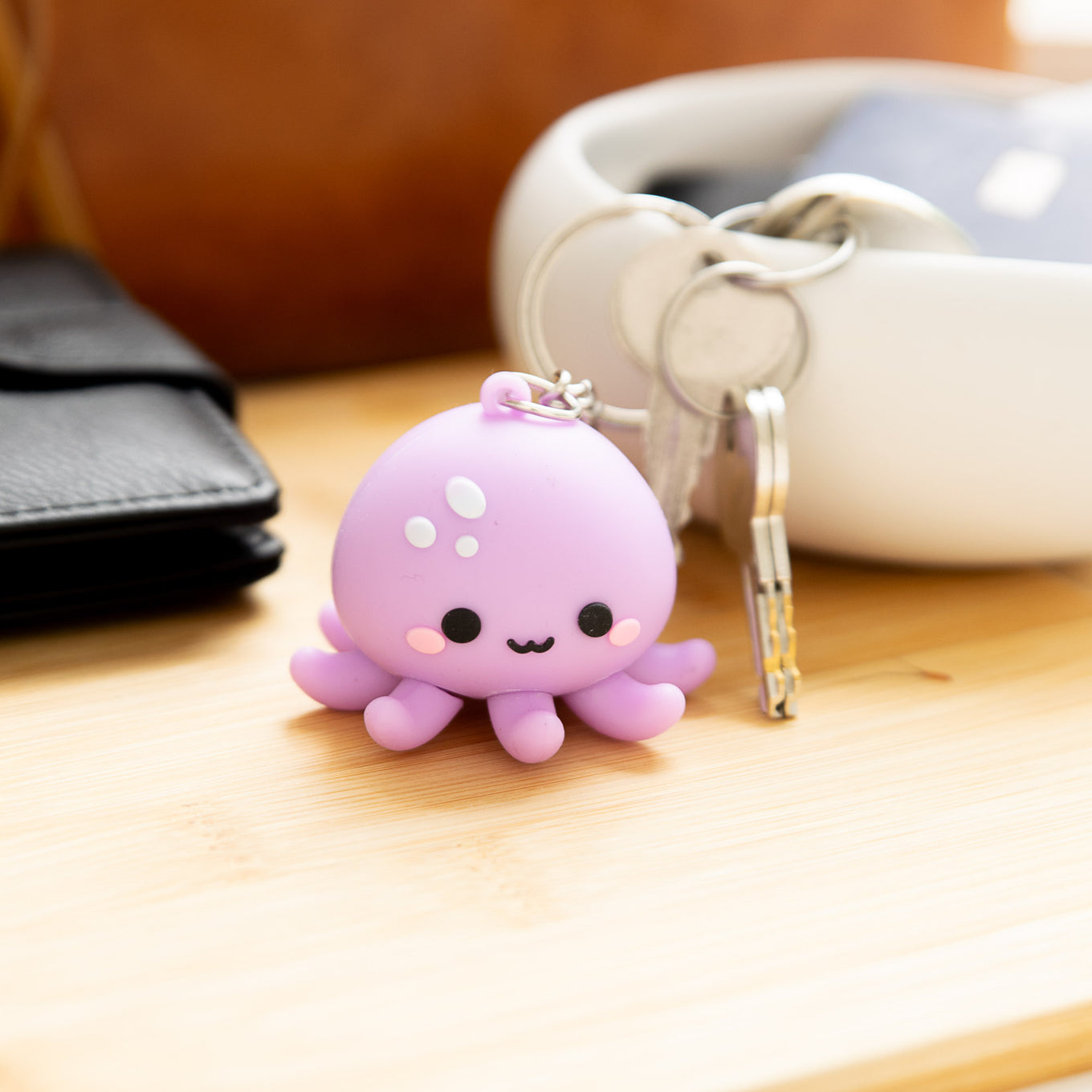 Porte-clés Kawaii Wendy la Pieuvre