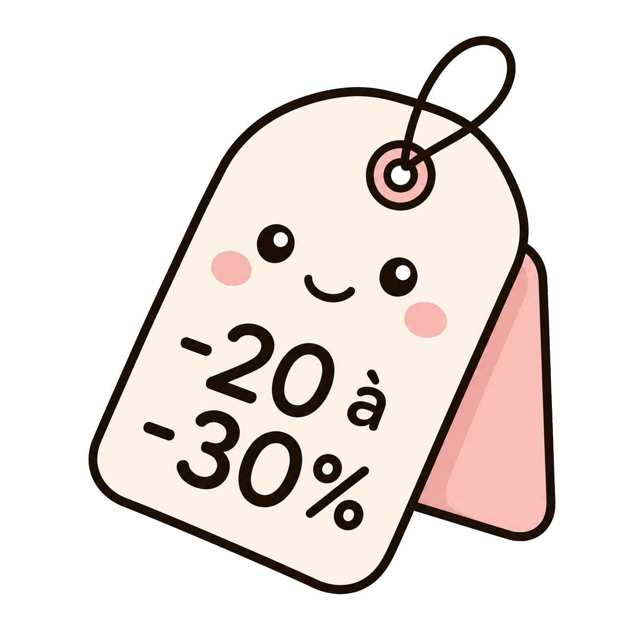 Soldes de 20 à 30% de remise