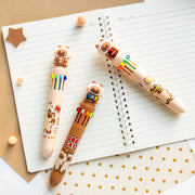 Kawaii-Stift, 10 Farben – Pommes-Tüte