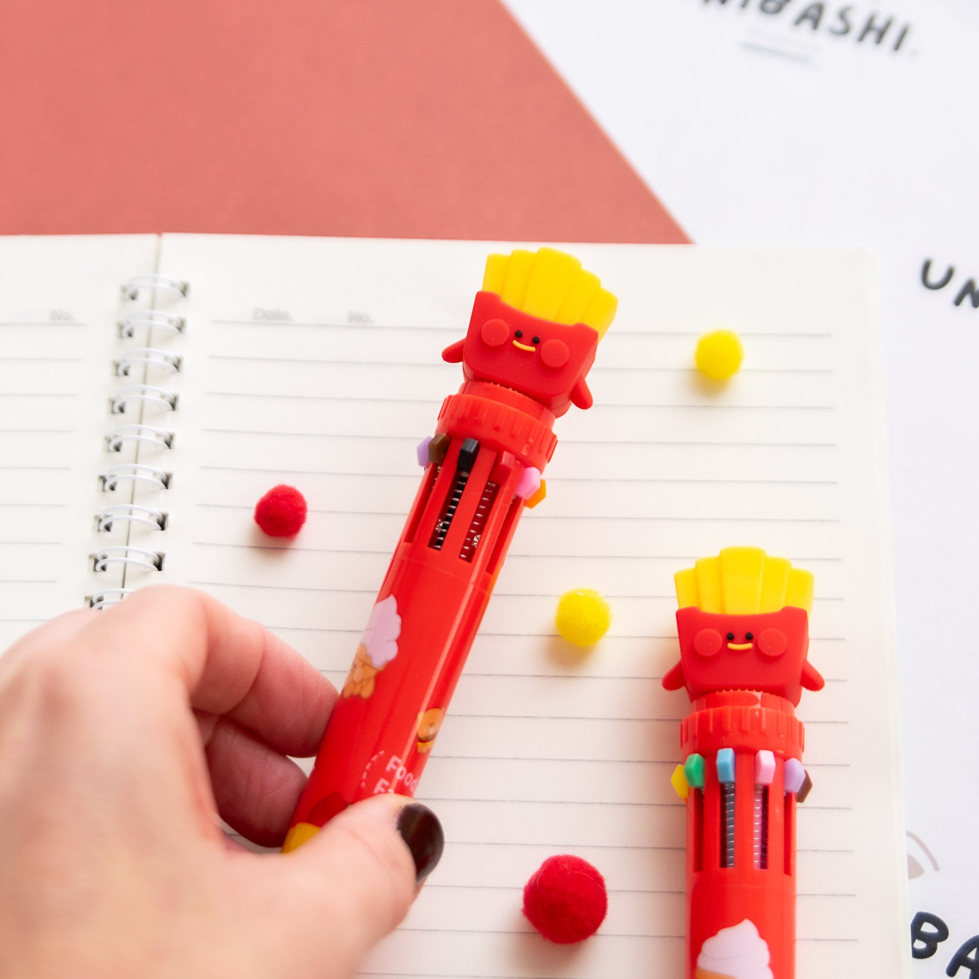 10 kleuren kawaii pen - Dino