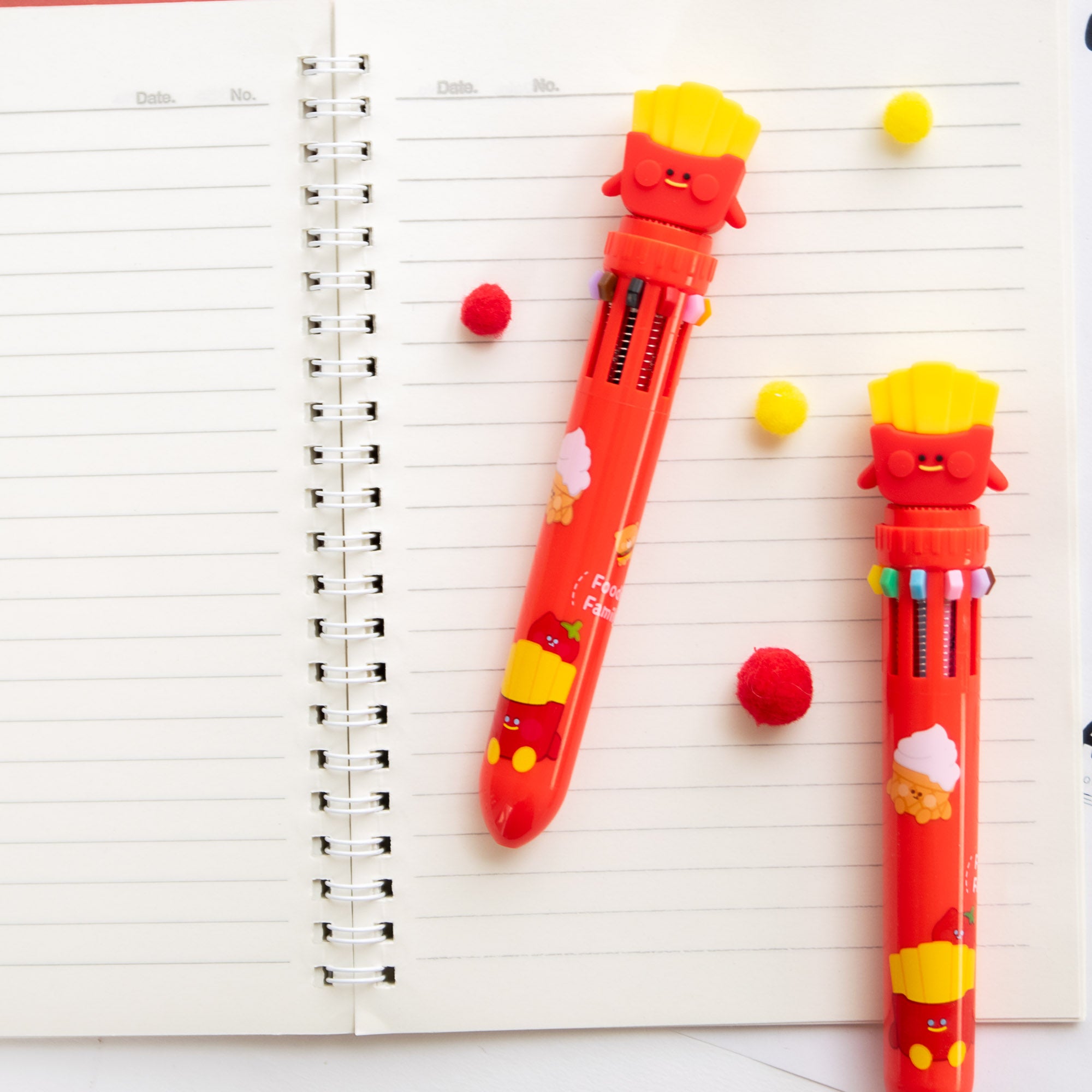 10 kleuren kawaii pen - Dino