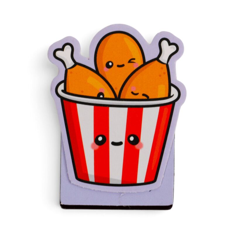 Marque-pages magnétiques Fast Food Kawaii (x4)