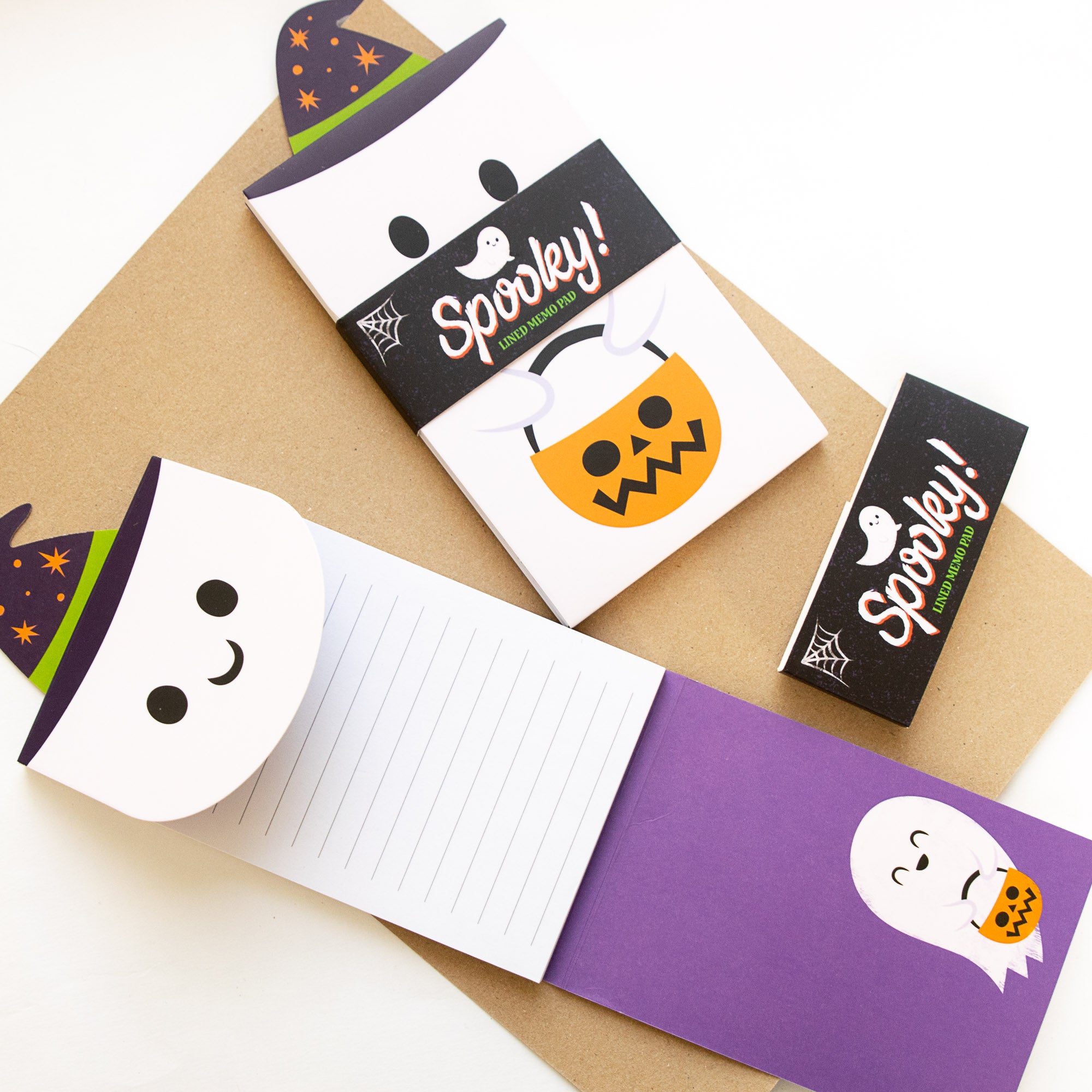 Bloc Note Halloween Fantôme