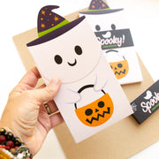 Bloc Note Halloween Fantôme