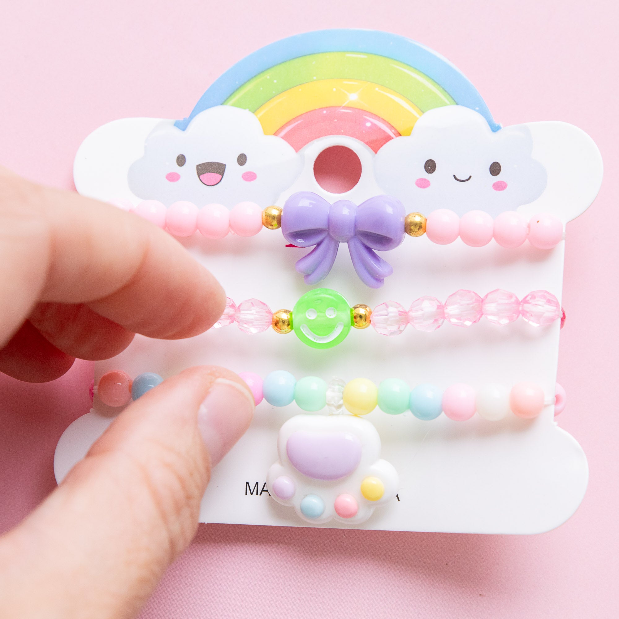 Bracelets Patte de Chat (Lot de 3)