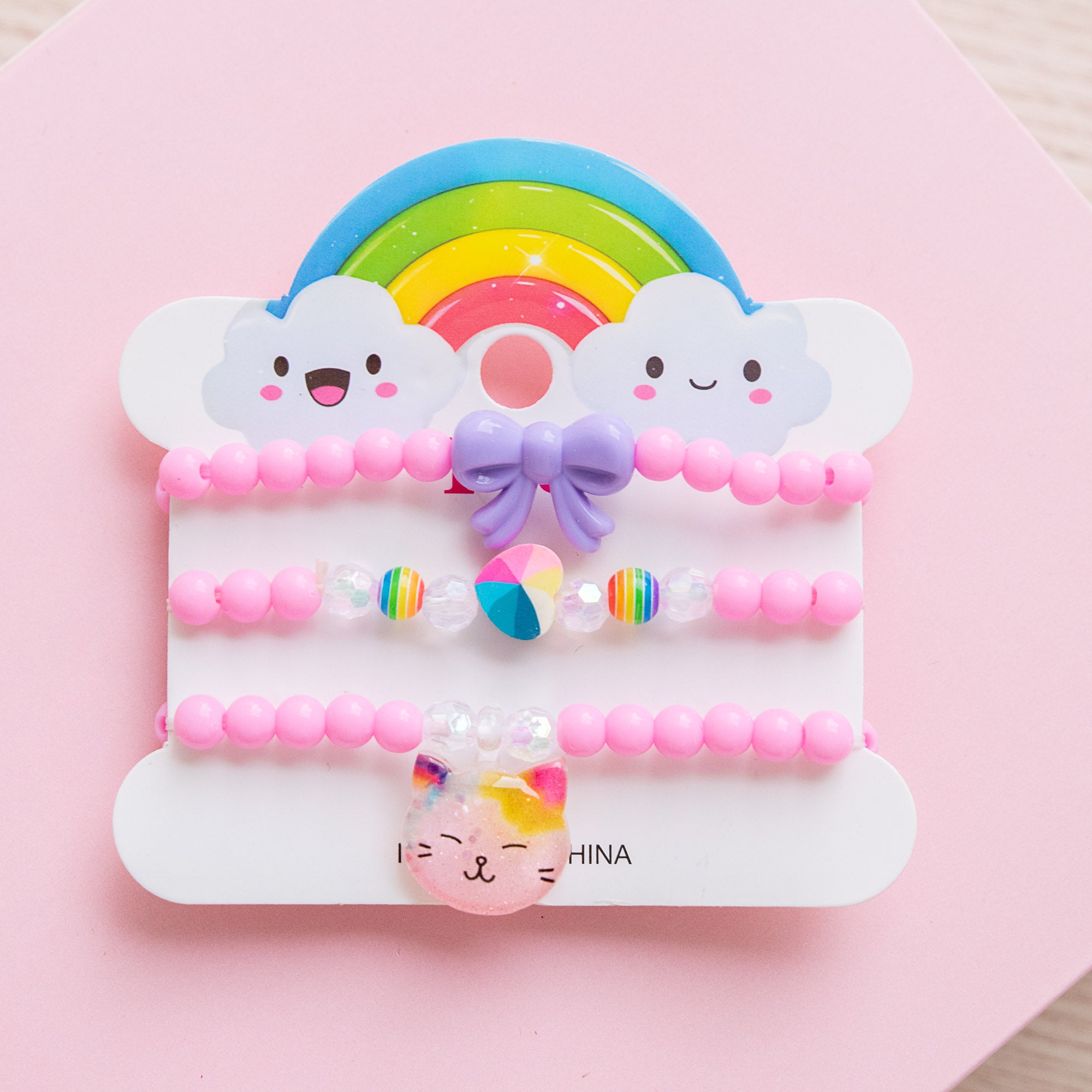 Bracelets Chat (Lot de 3)