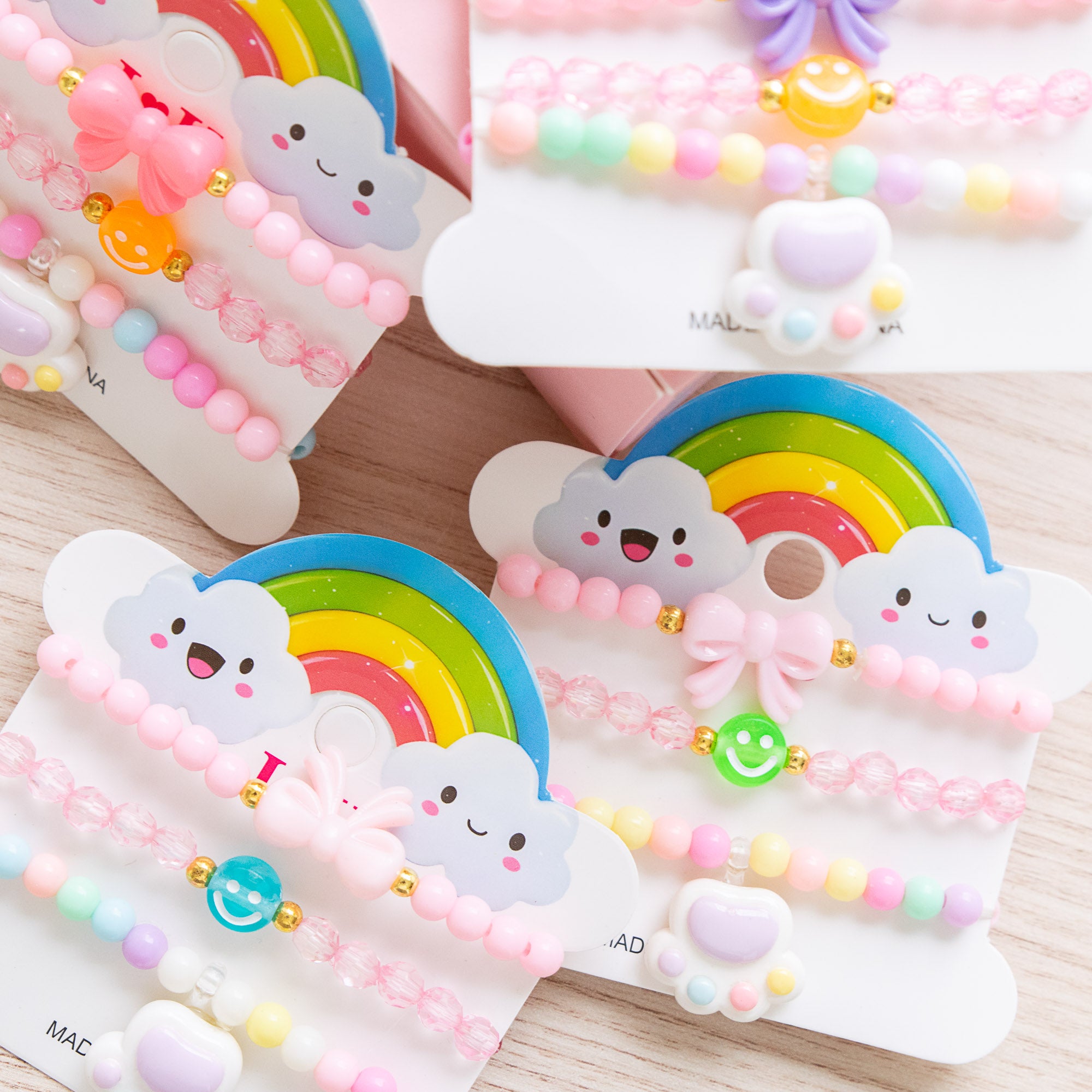 Bracelets Patte de Chat (Lot de 3)