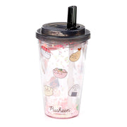 Gobelet Incassable avec Paille Pusheen - Chat Sushi - 500 ml