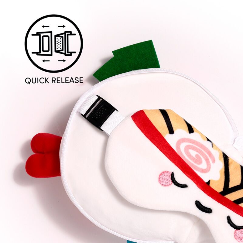 2-in-1 Reisekissen mit Maske – Ramen