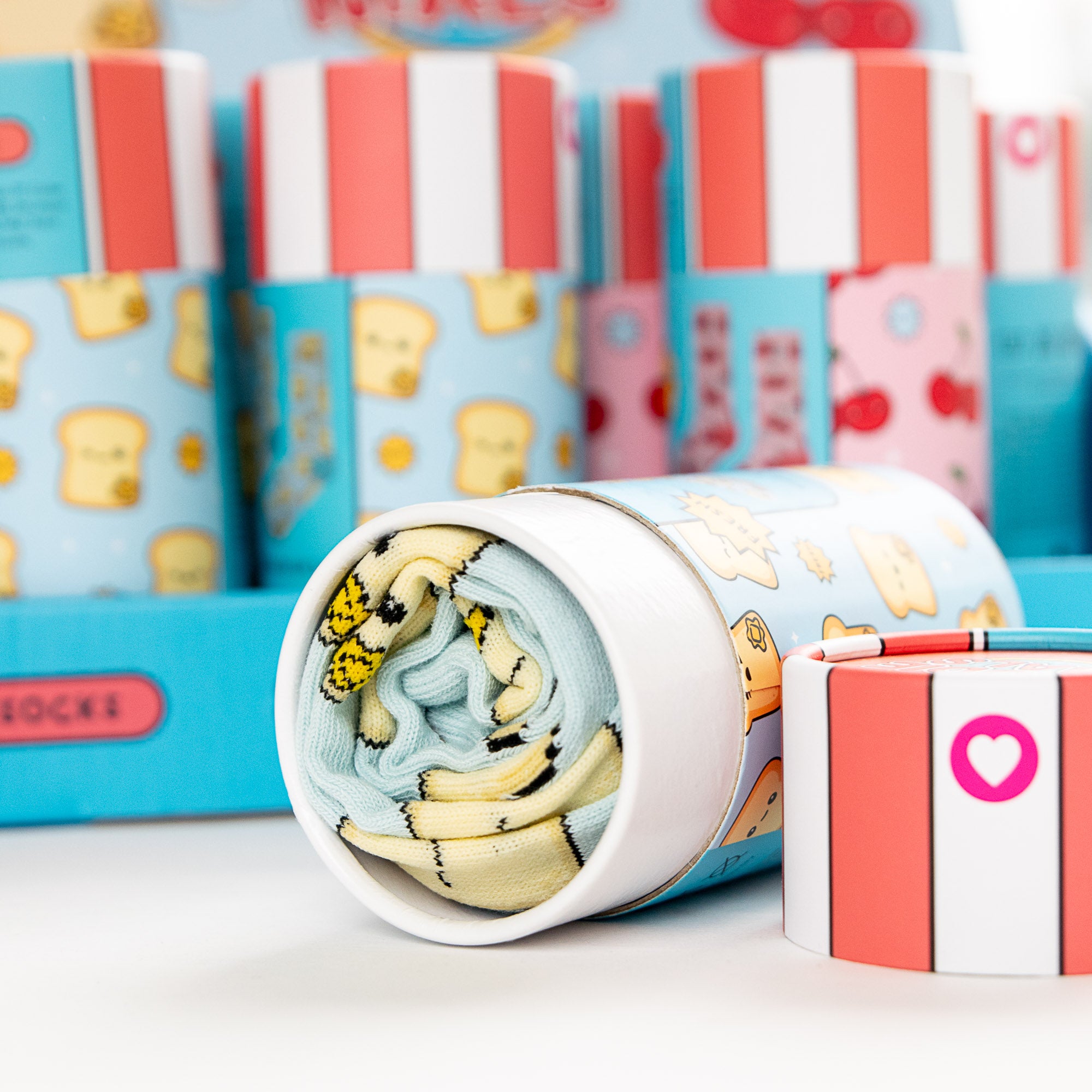 Chaussettes Pain Toast Kawaii