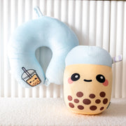 2-in-1 Reisekissen – Bubble Tea