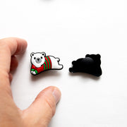 Accessoire pour Crocs Ours & Pull de Noël