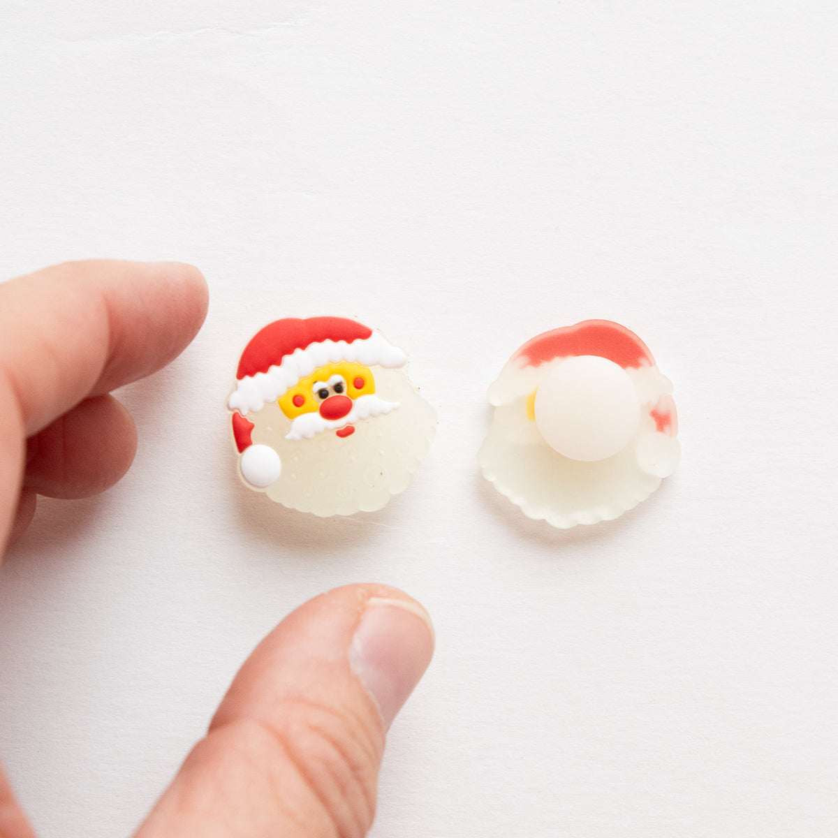 Accessoire pour Crocs Phosphorecent  - Père Noël