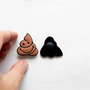 Accessoire pour Crocs Crotte Souriante
