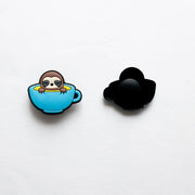 Accessoire pour Crocs Paresseux dans une tasse