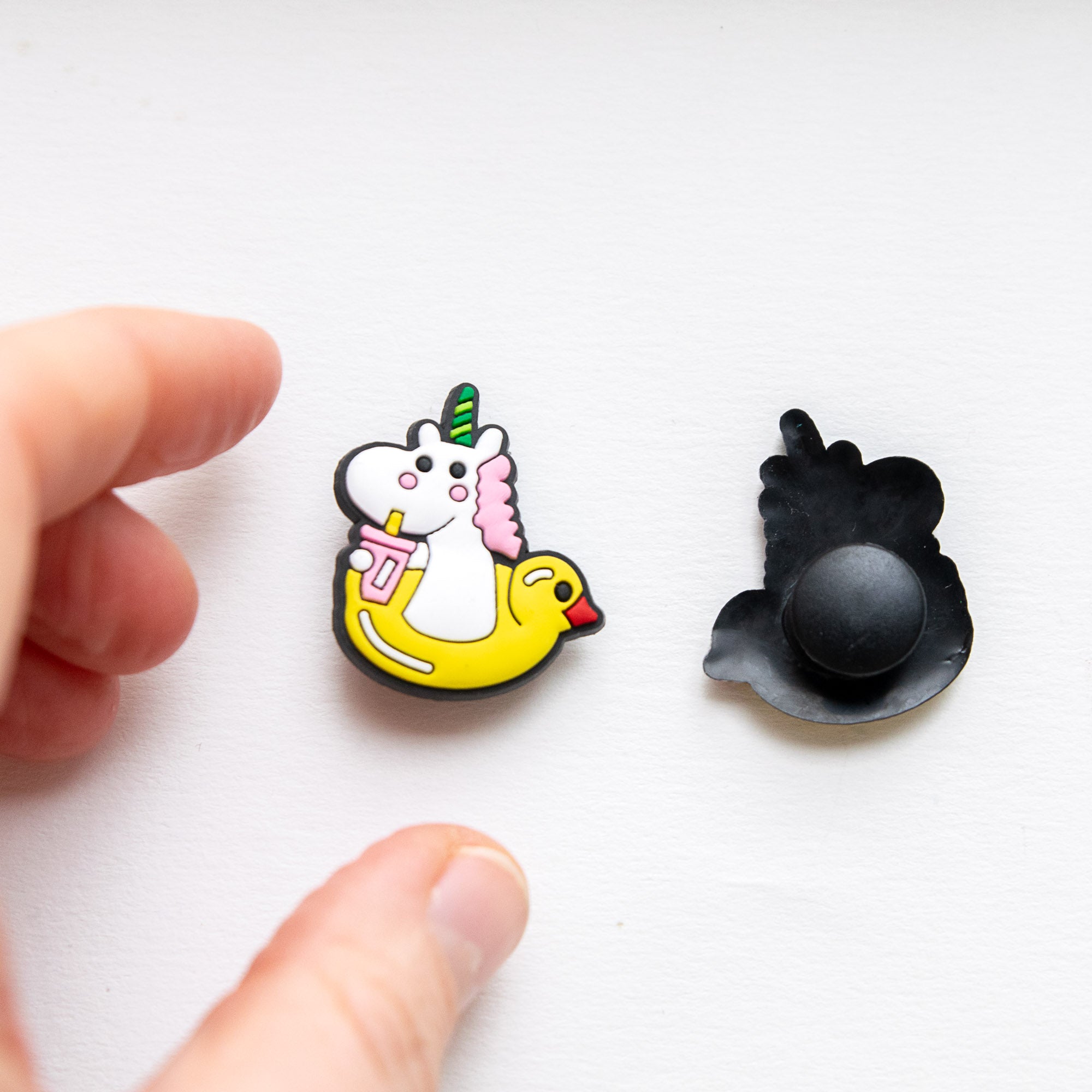 Accessoires für Crocs Lila Einhorn Katze