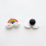 Accessoires für Crocs Lila Einhorn Katze