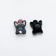 Accessoire pour Crocs Bouledogue Français & Noeud