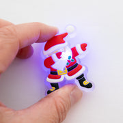 Charm LED Lumineux pour Crocs Père Noël Dab