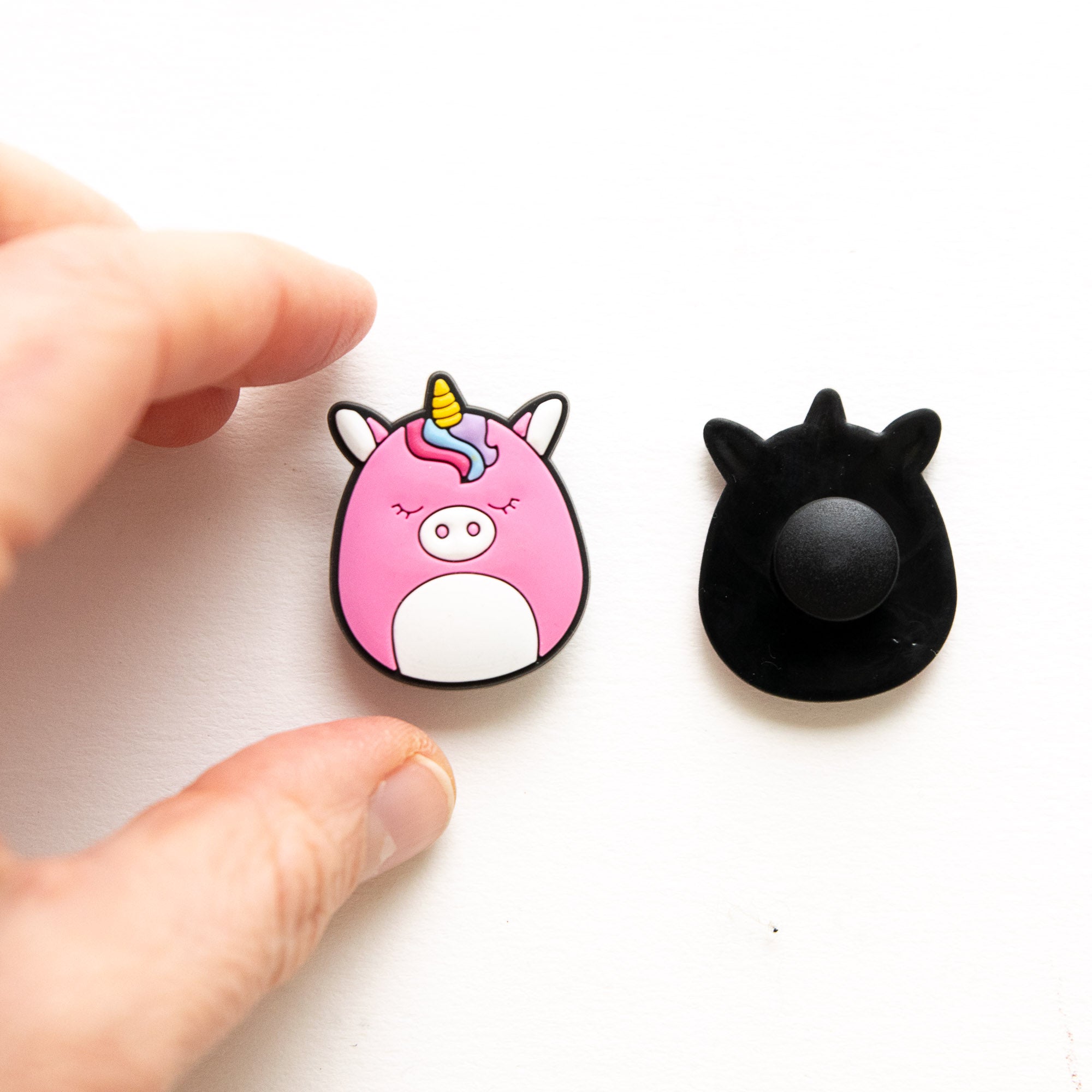Accessoires pour Crocs Licorne Cochon Rose