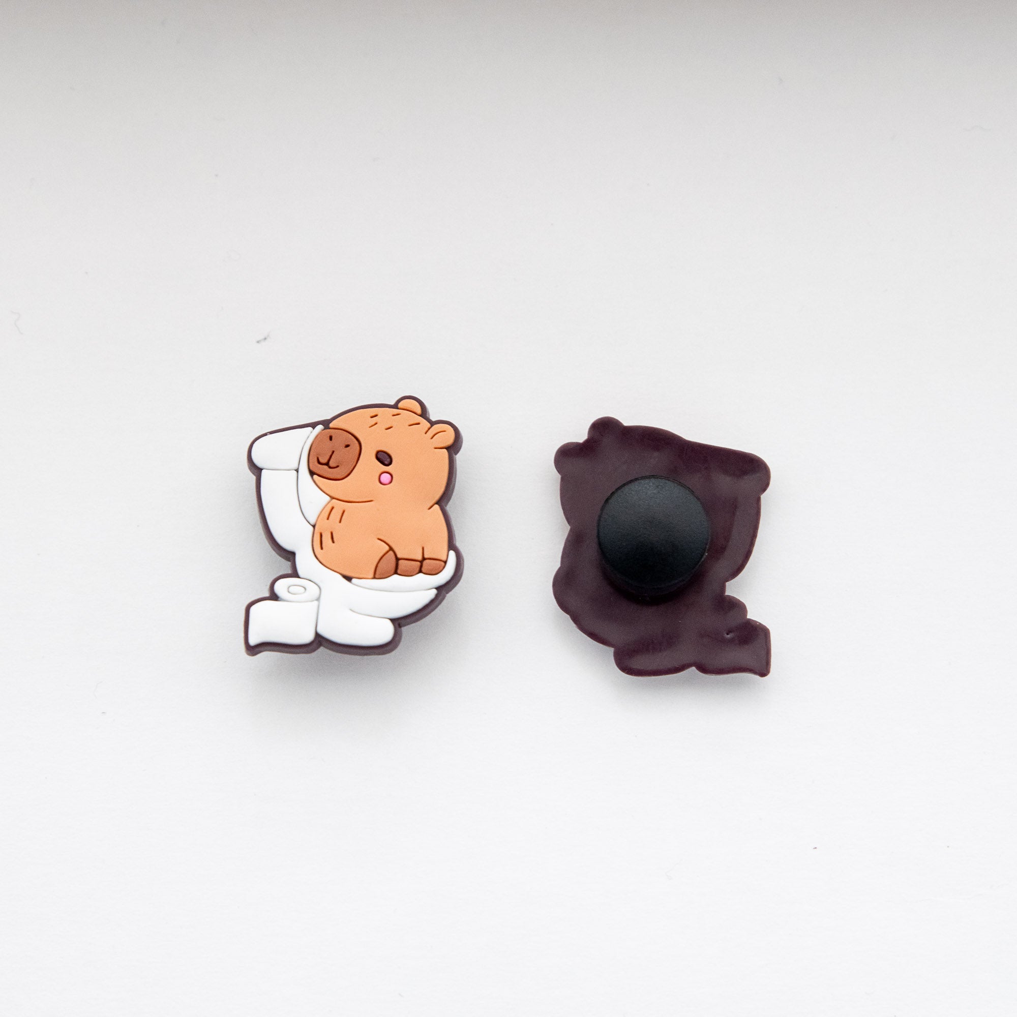 Accessoires pour Crocs Capybara aux toilettes