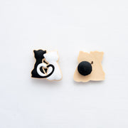 Accessoire pour Crocs Duo de Chats Amoureux