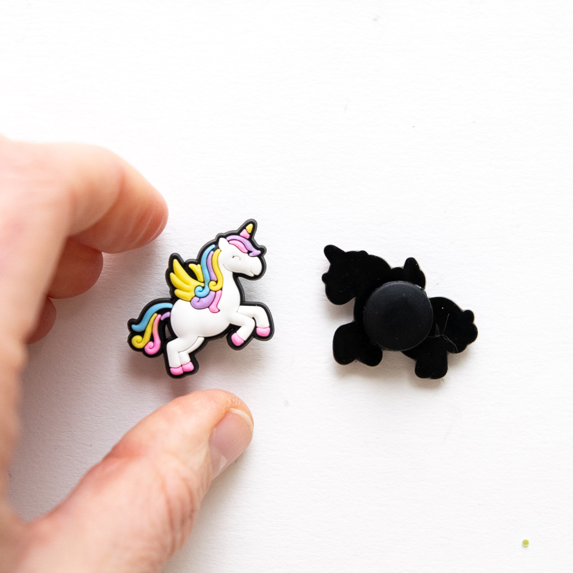 Accessoires für Crocs Lila Einhorn Katze