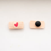 Accessoires pour Crocs Pansement avec coeur