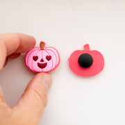 Accessoire pour Crocs Citrouille Rose