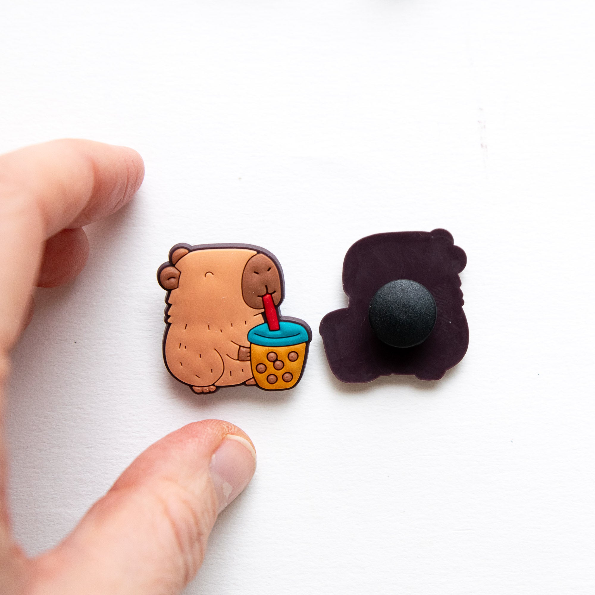 Accessoires pour Crocs Capybara & Bubble Tea