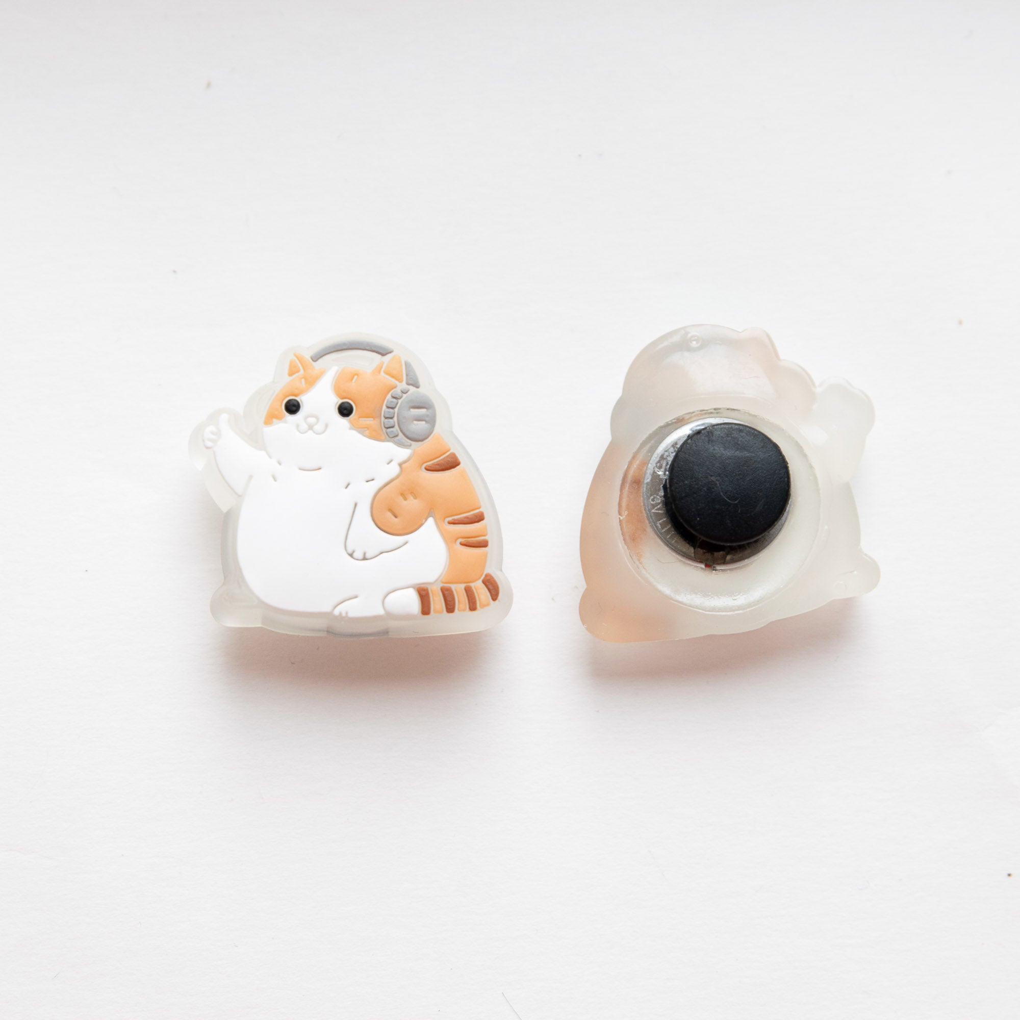 Charm LED Lumineux pour Crocs Patte de Chat & Casque de Musique