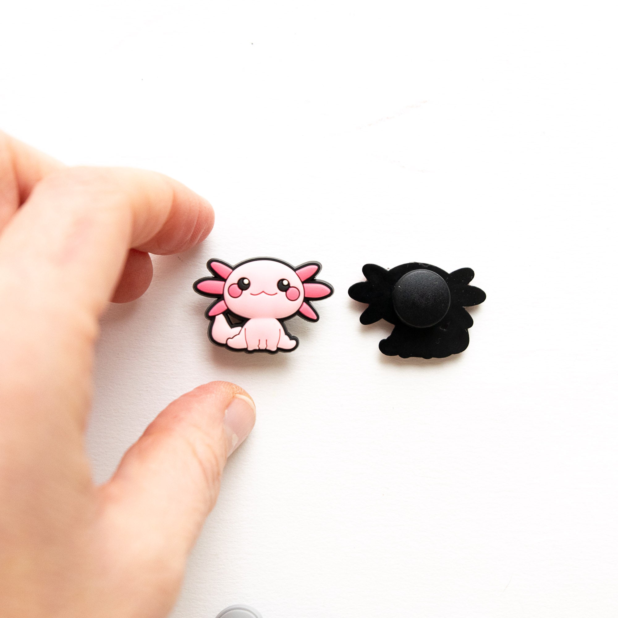 Accessoires pour Crocs Axolotl Assis