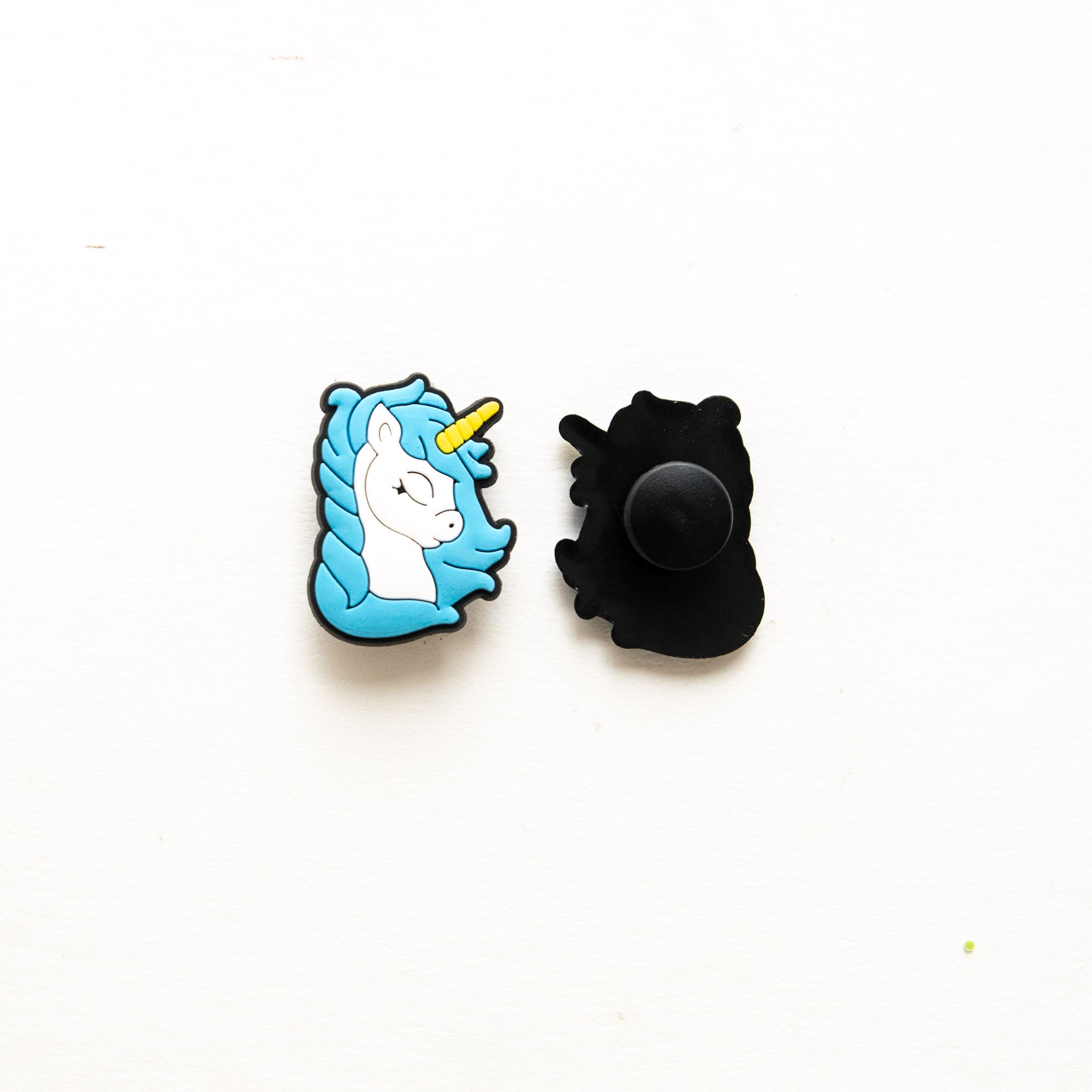 Accessoires pour Crocs Licorne & Crinière Bleue