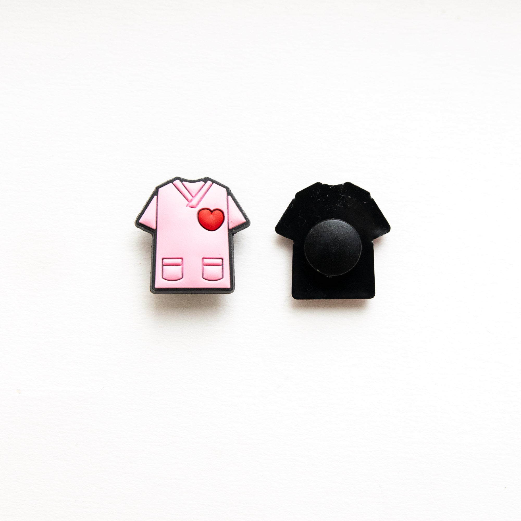 Accessoires pour Crocs Blouse Médicale Rose