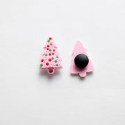Accessoire pour Crocs Sapin de Noël Rose