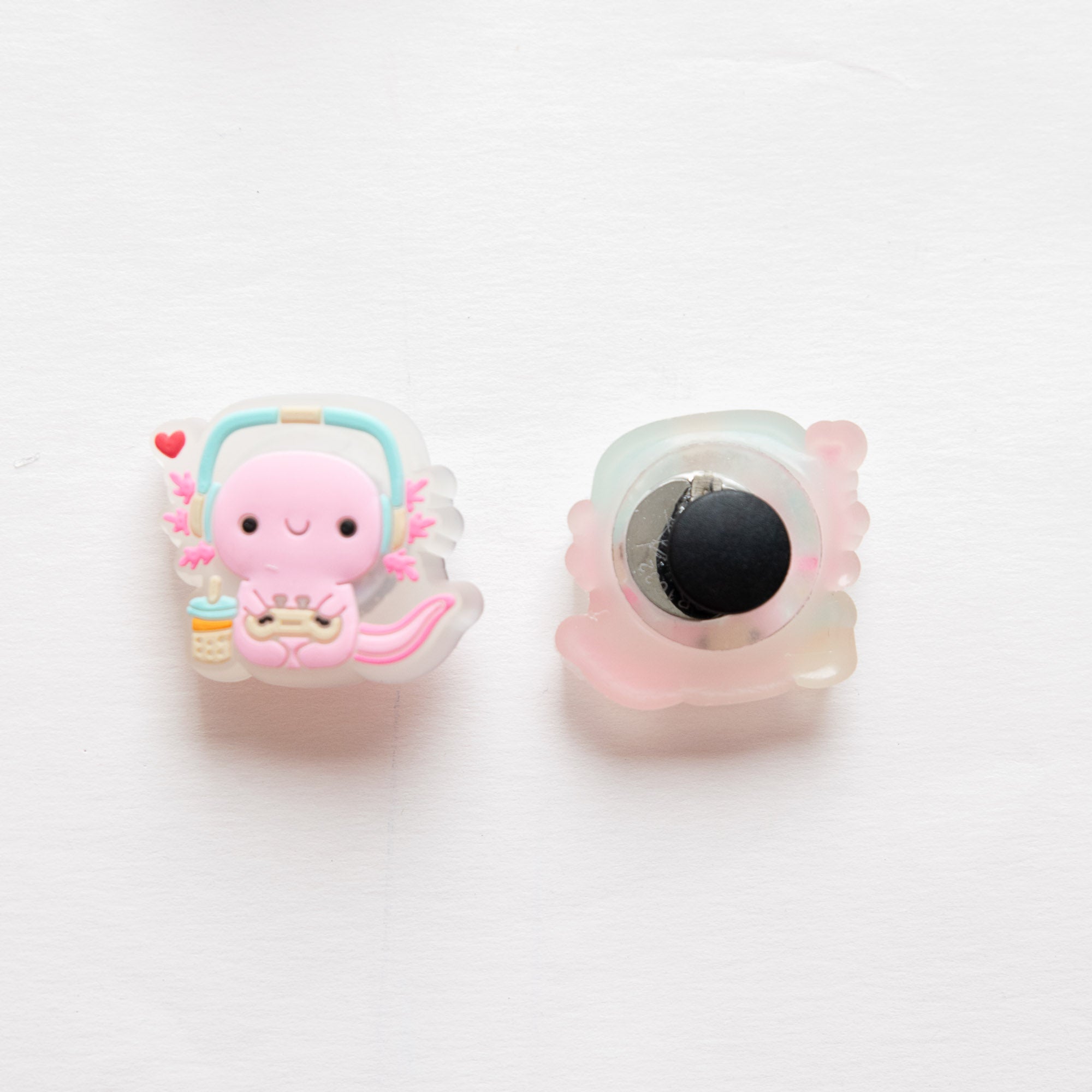 Charm LED Lumineux pour Crocs Axolotl & Console de jeux