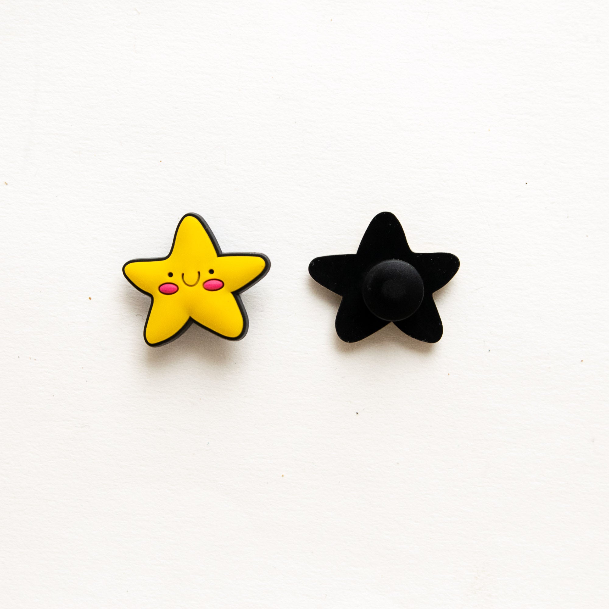 Accessoires pour Crocs Etoile Souriante Jaune