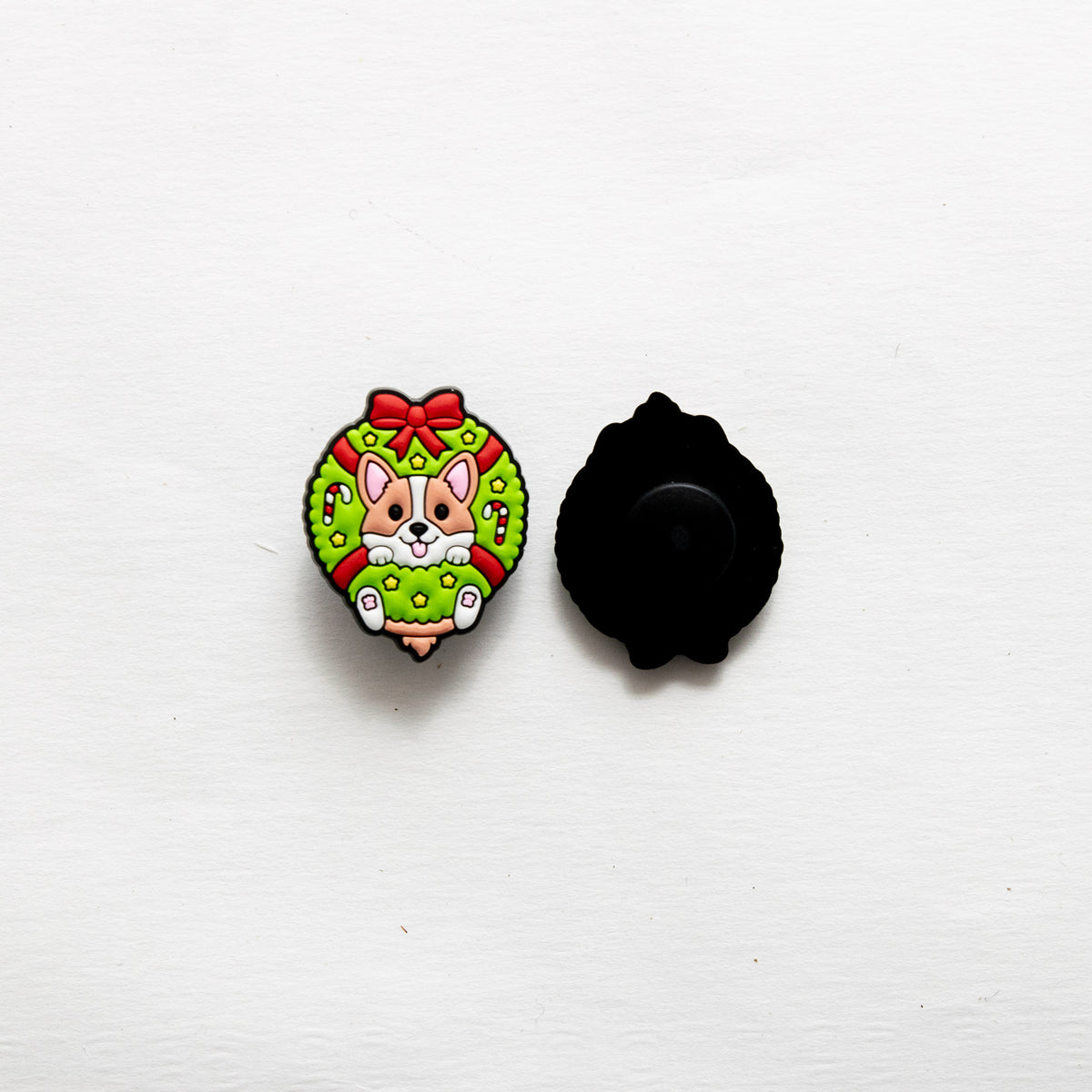 Accessoire pour Crocs Chien & Couronne de Noël