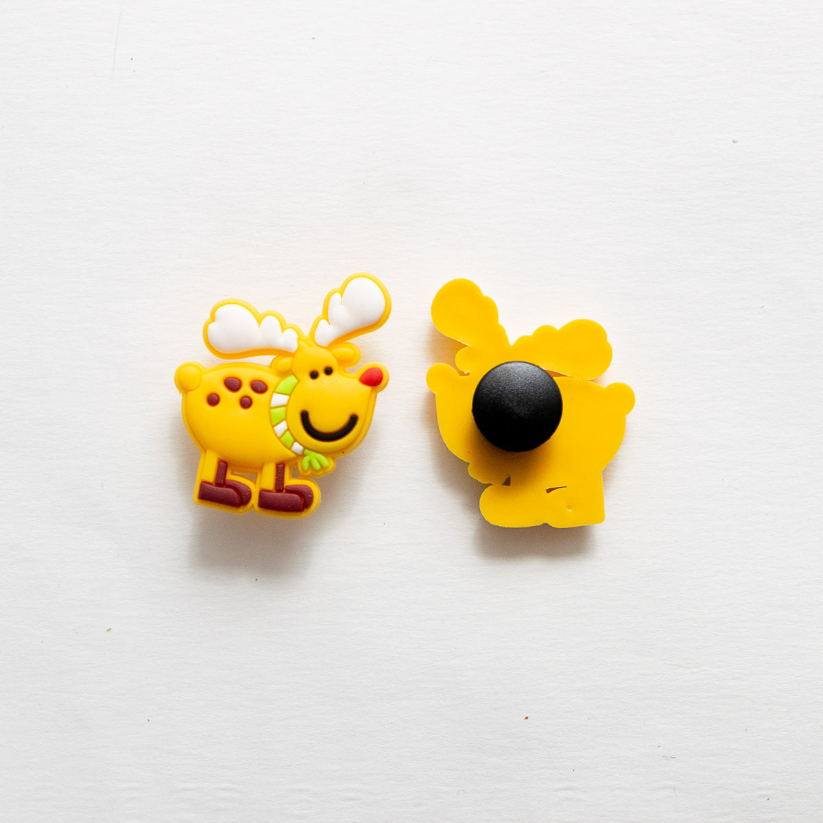 Accessoire pour Crocs Renne de Noël Jaune