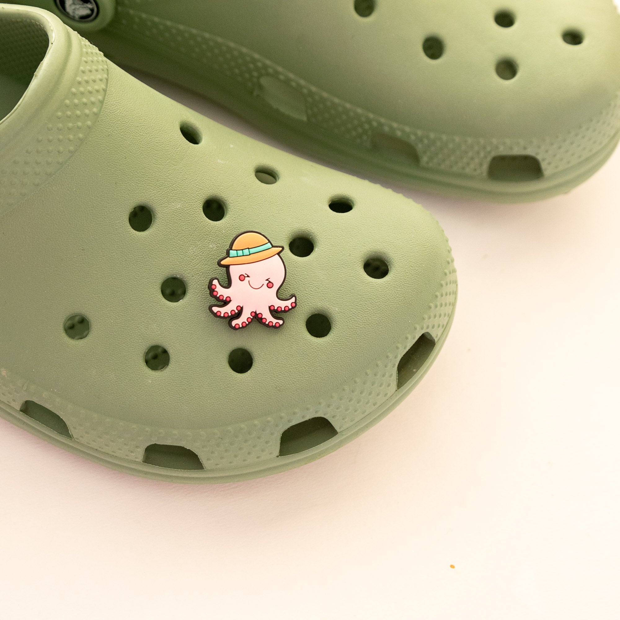 Accessoires pour Crocs Pieuvre & Chapeau