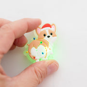 Charm LED Lumineux pour Crocs Chien & Guirlande de Noël