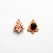 Accessoire pour Crocs Sapin de Noël Biscuit