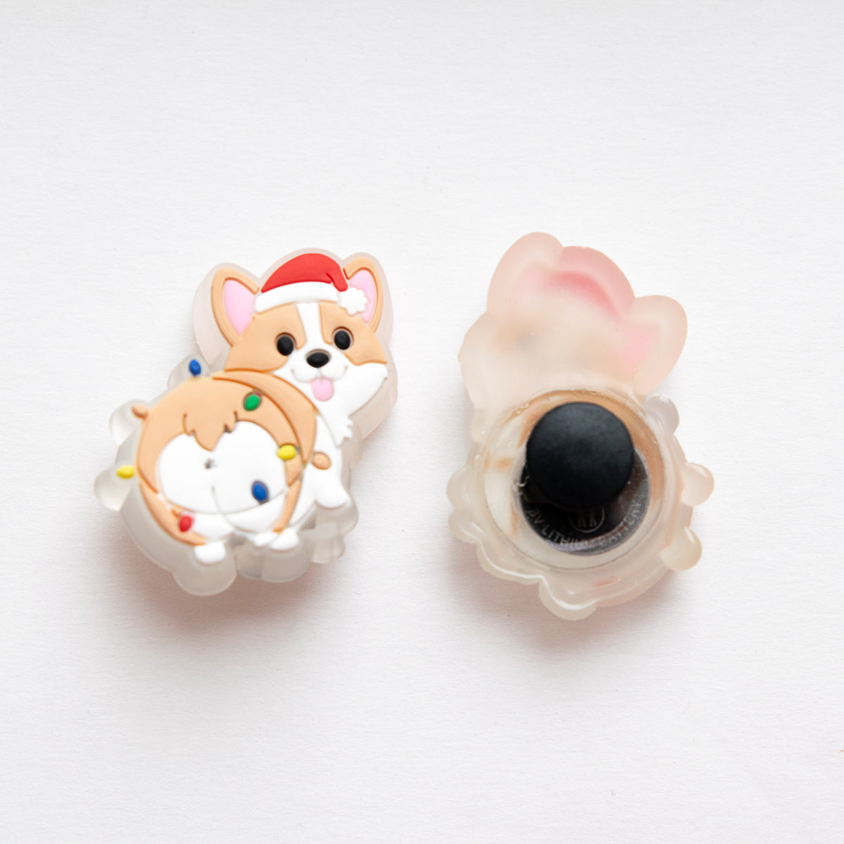 Charm LED Lumineux pour Crocs Chien & Guirlande de Noël
