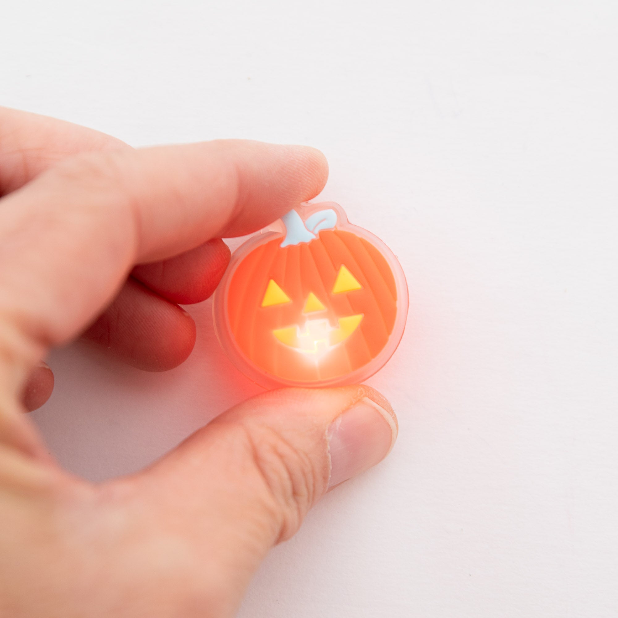 Charm LED Lumineux pour Crocs Citrouille Halloween