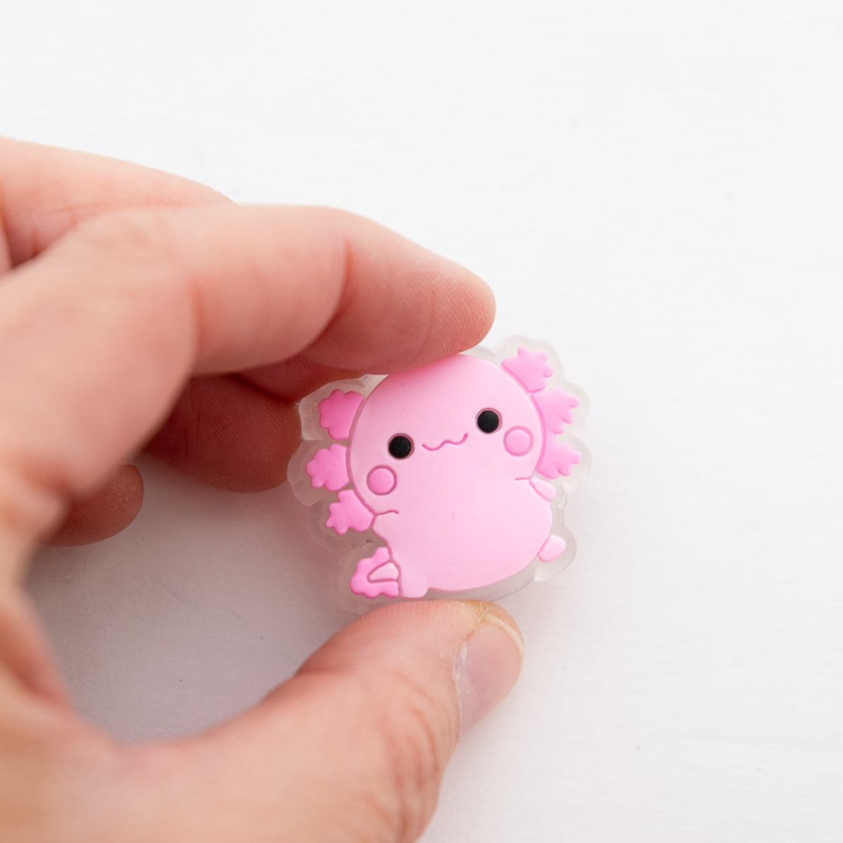 Charm LED Lumineux pour Crocs Axolotl Rose