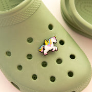Accessoires für Crocs Lila Einhorn Katze