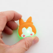 Charm LED Lumineux pour Crocs Fesses de Shiba Inu