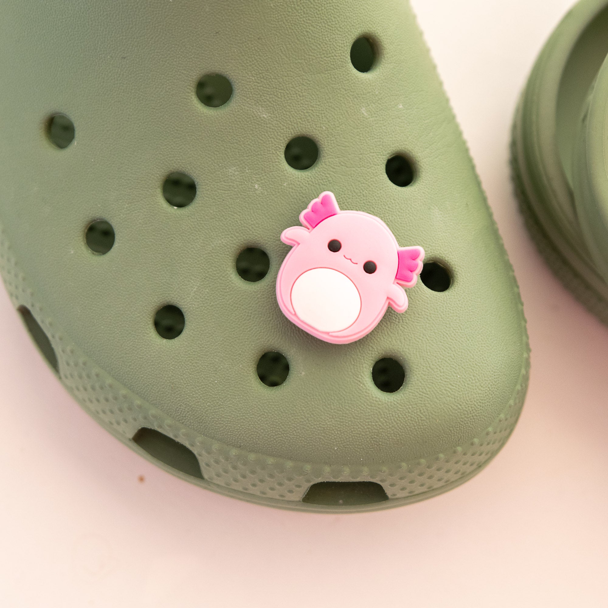 Accessoires pour Crocs Axololt Rond Rose