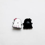 Accessoires pour Crocs Fantome & Noeud Rose